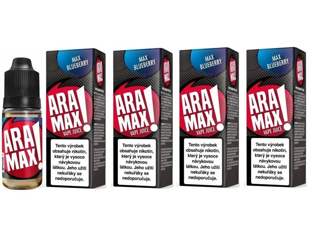 Aramax - Max Blueberry - 4x10ml - 18mg
