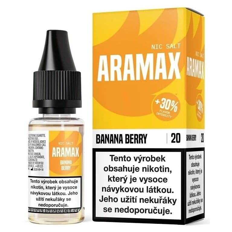 Aramax Salt - E-liquid - Banana Berry - 20mg