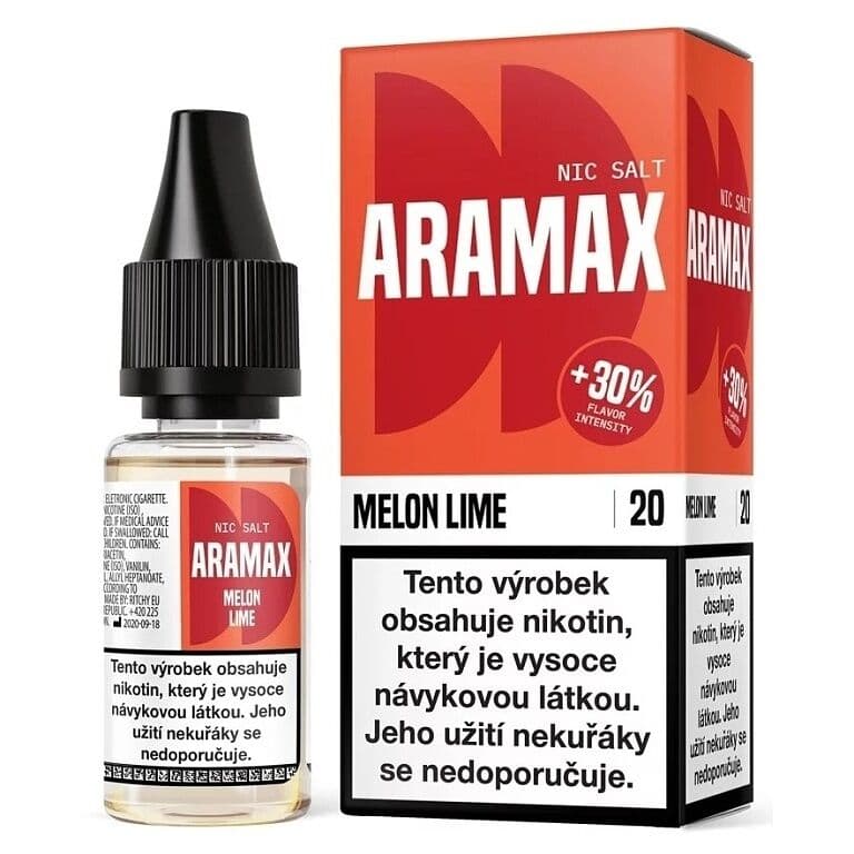 Aramax Salt e-liquid Melon Lime Salt e-liquidy - hlavní obrázek