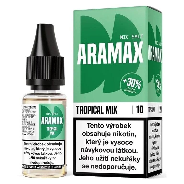 Aramax Salt e-liquid Tropical Mix Salt e-liquidy - hlavní obrázek