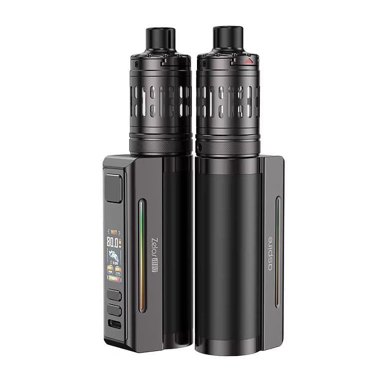 aspire zelos m80 full kit gunmetal