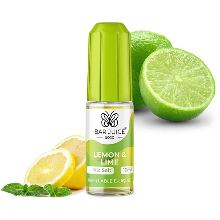 bar juice 5000 salt e liquid 10ml lemon and lime