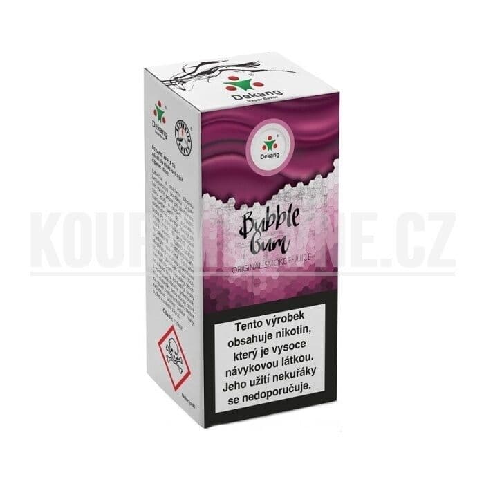 Mentolová žvýkačka - Menthol Bubble Gum - Dekang Classic - 06mg - 10ml