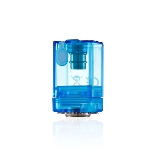 Modrá průsvitná dotMod dotAIO Tank V4 nádrž s kapacitou 4ml a nastavitelným airflow systémem