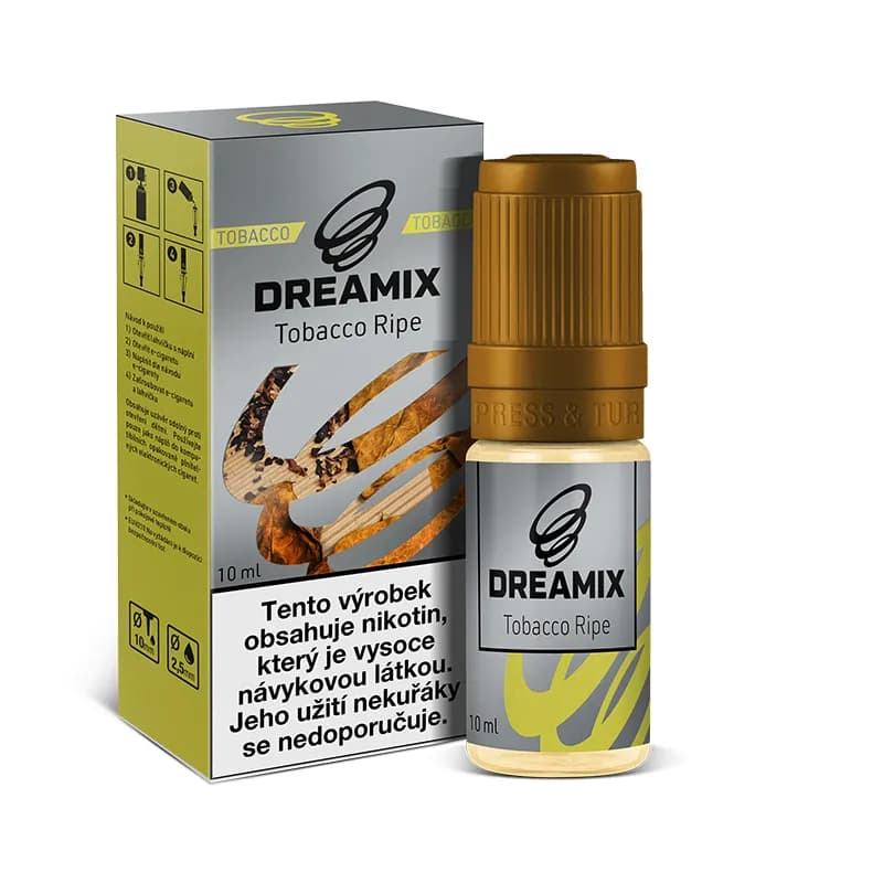 Dreamix Čistý tabák Tabákové e-liquidy - hlavní obrázek