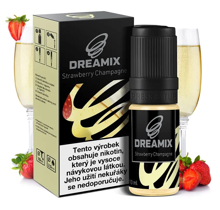 Dreamix Jahoda se šampaňským Ovocné e-liquidy - hlavní obrázek