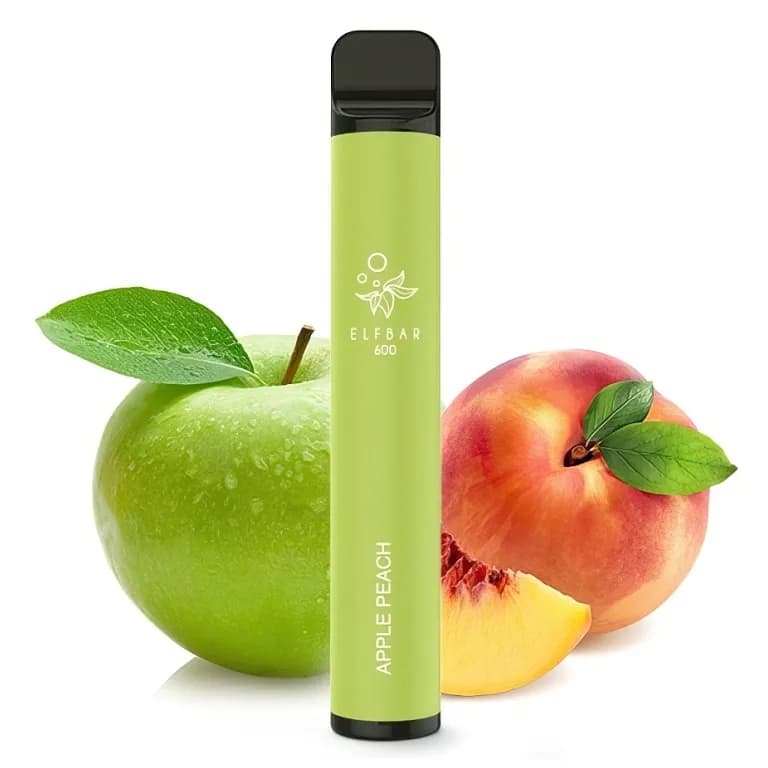 Elf Bar 600 Apple Peach (Jablko s broskví) Elektronické cigarety - hlavní obrázek