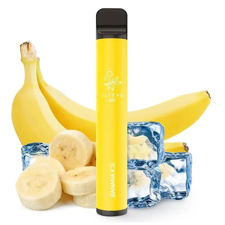 Elf Bar 600 Banana ICE (Svěží banán) Elektronické cigarety - hlavní obrázek