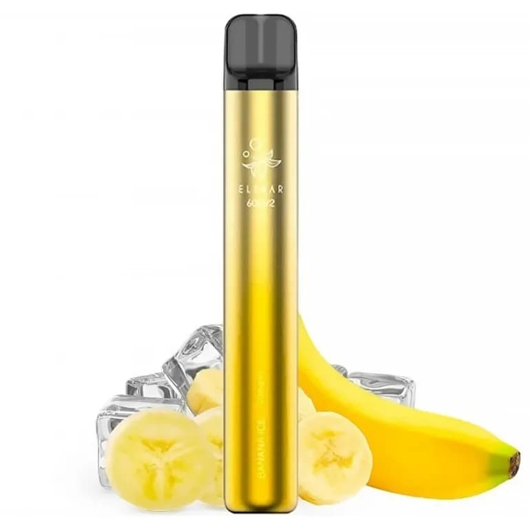 Elf Bar 600 V2 Banana ICE (Svěží banán) Elektronické cigarety - hlavní obrázek