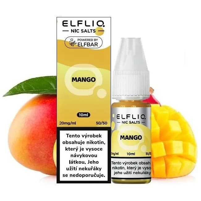 Elf Bar Elfliq Salt e-liquid Mango Salt e-liquidy - hlavní obrázek