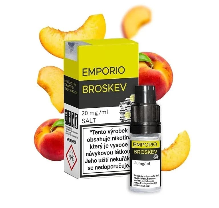 Emporio Salt Broskev Salt e-liquidy - hlavní obrázek