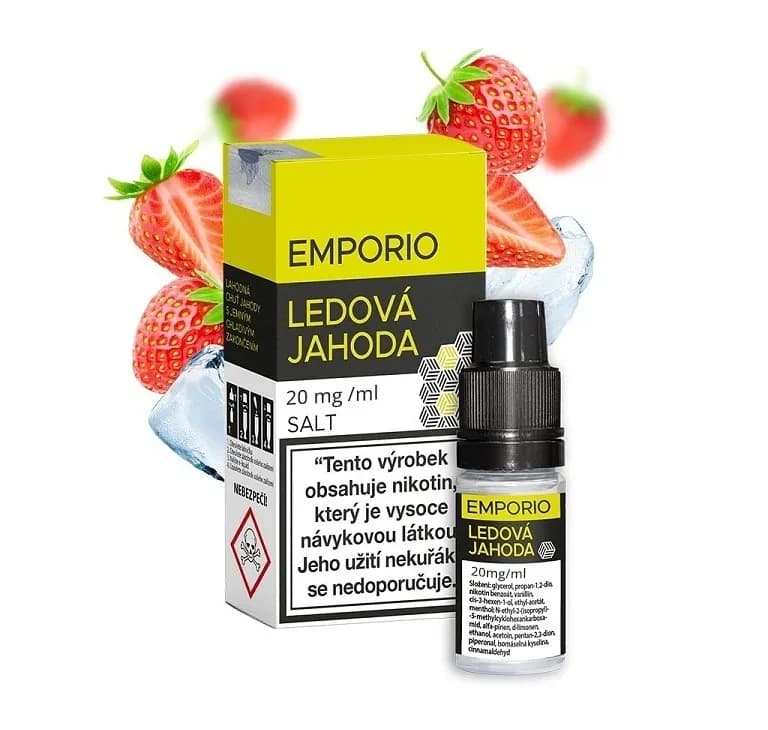 Emporio Salt Ledová jahoda Salt e-liquidy - hlavní obrázek