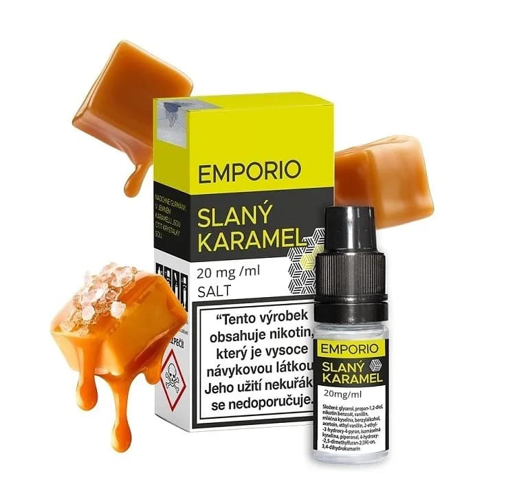 Emporio Salt Slaný Karamel Salt e-liquidy - hlavní obrázek