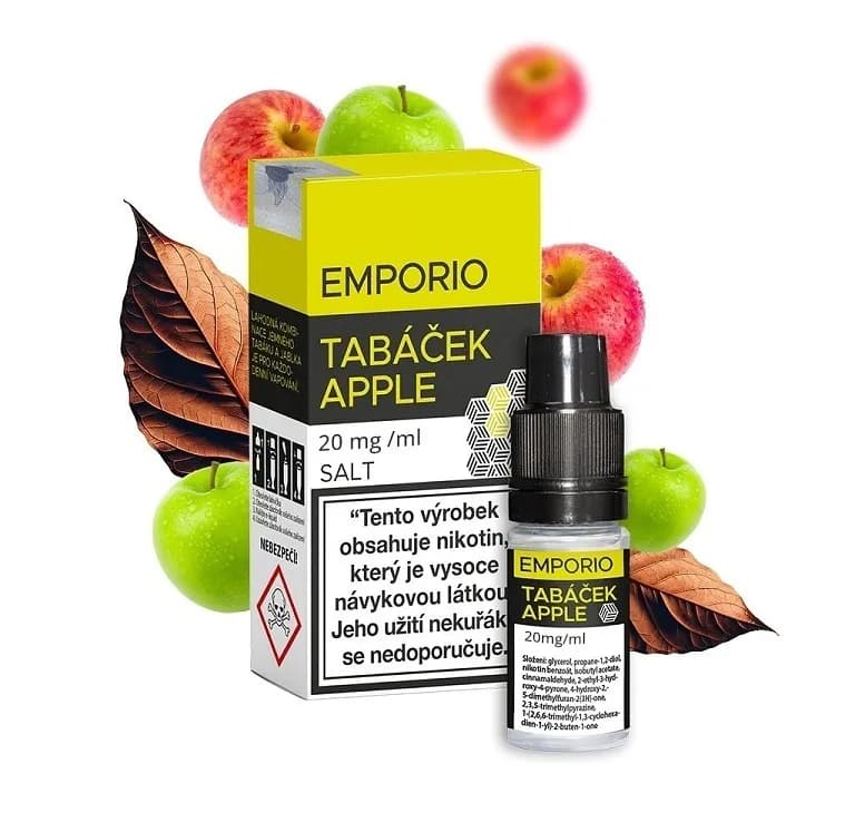 Emporio Salt Tabáček Apple Salt e-liquidy - hlavní obrázek