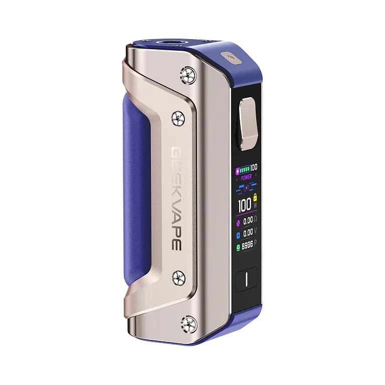 Geekvape Aegis Solo 3 Easy Grip Golden Blue Klasické gripy a mody - hlavní obrázek