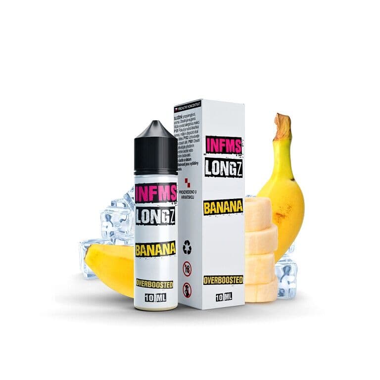 Infamous LongZ S&V Banana Příchutě - hlavní obrázek
