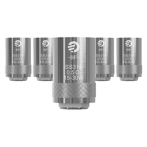 Joyetech BF SS316, 0,5 ohm, žhavící hlava pro eGo AIO, Cubis, 5ks