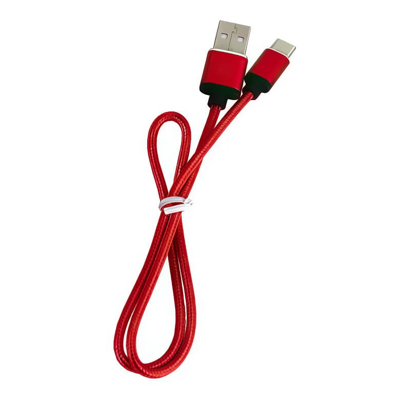 Joyetech USB-C nabíjecí kabel - 50cm - Red, produktová fotografie.