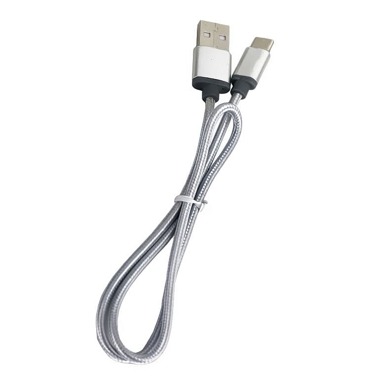 Joyetech USB-C nabíjecí kabel - 50cm - Silver, produktová fotografie.