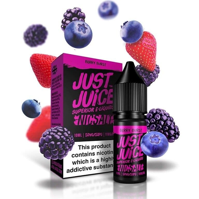 Just Juice Salt E-liquid Berry Burst (Lesní směs) Salt e-liquidy - hlavní obrázek