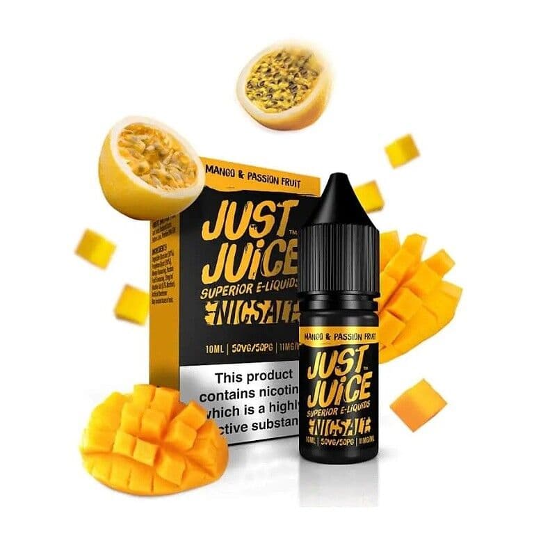 Just Juice Salt E-liquid Mango & Passion Fruit (Mango & marakuja) Salt e-liquidy - hlavní obrázek