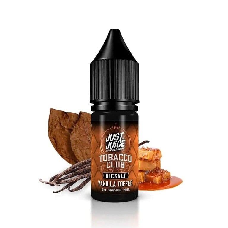 Just Juice Salt E-liquid Tobacco Vanilla Toffee (Tabák s vanilkou a karamelem) Salt e-liquidy - hlavní obrázek