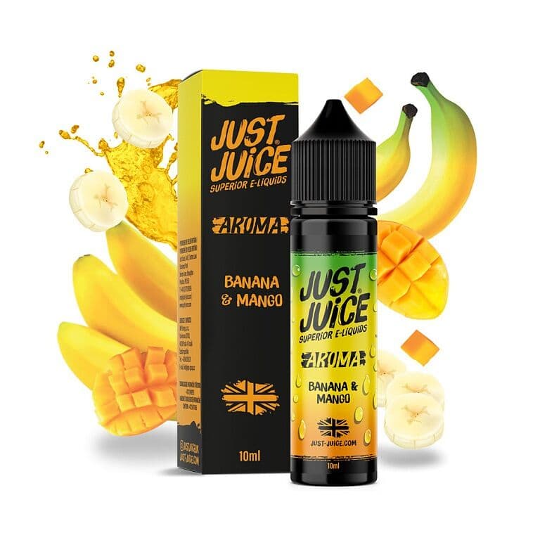 Just Juice Shake & Vape Banana & Mango Příchutě - hlavní obrázek