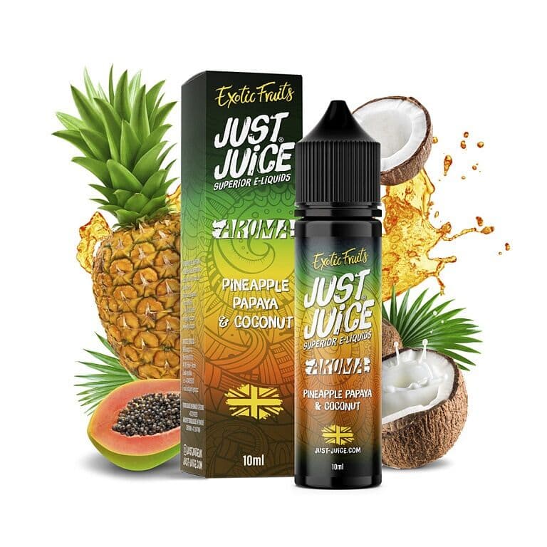 Just Juice Shake & Vape Pineapple Papaya & Coconut Příchutě - hlavní obrázek