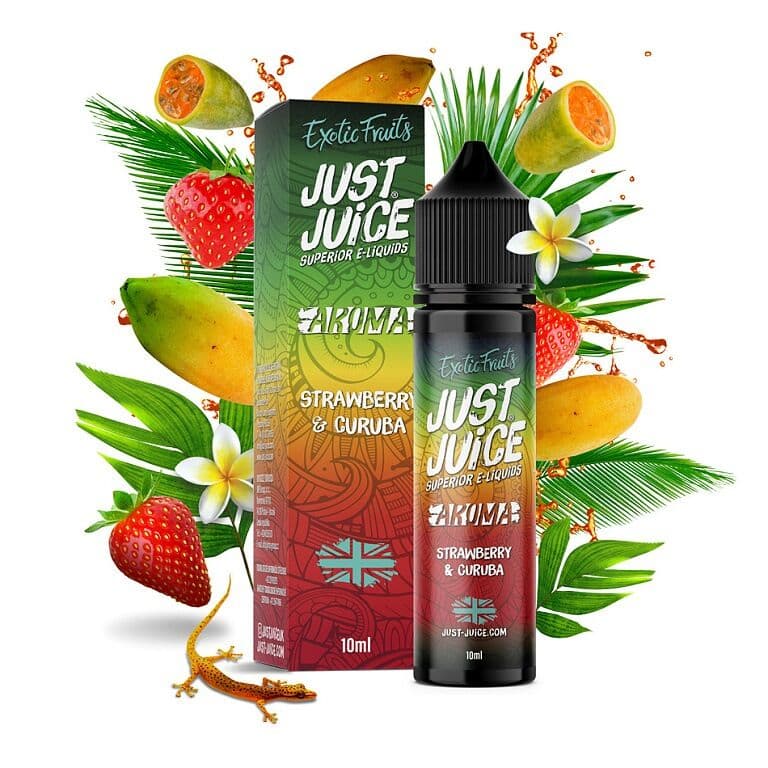Just Juice Shake & Vape Strawberry & Curuba Příchutě - hlavní obrázek