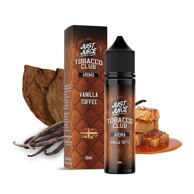 Just Juice Shake & Vape Tobacco Vanilla Toffee Příchutě - hlavní obrázek