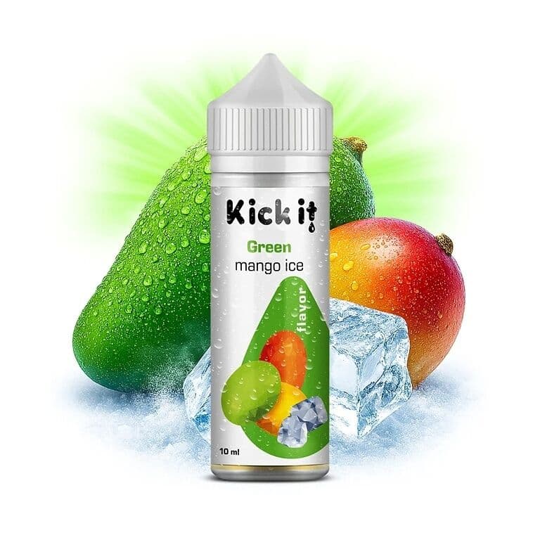 kickit green mango ice 10ml