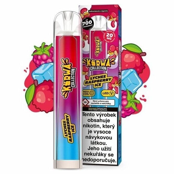 Kurwa Collection Lychee Raspberry ICE Elektronické cigarety - hlavní obrázek