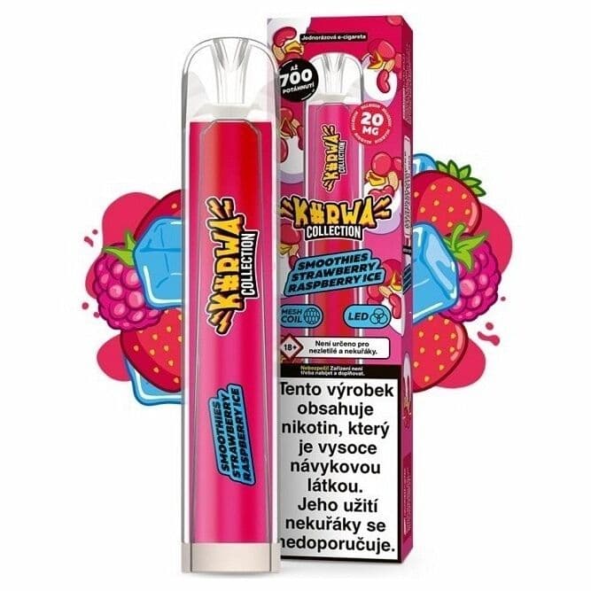 Kurwa Collection Smoothie Strawberry Raspberry ICE Elektronické cigarety - hlavní obrázek