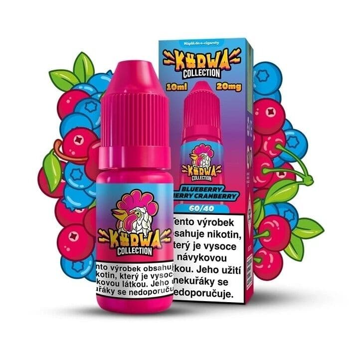 Kurwa Collection Blueberry Cherry Cranberry Ovocné e-liquidy - hlavní obrázek