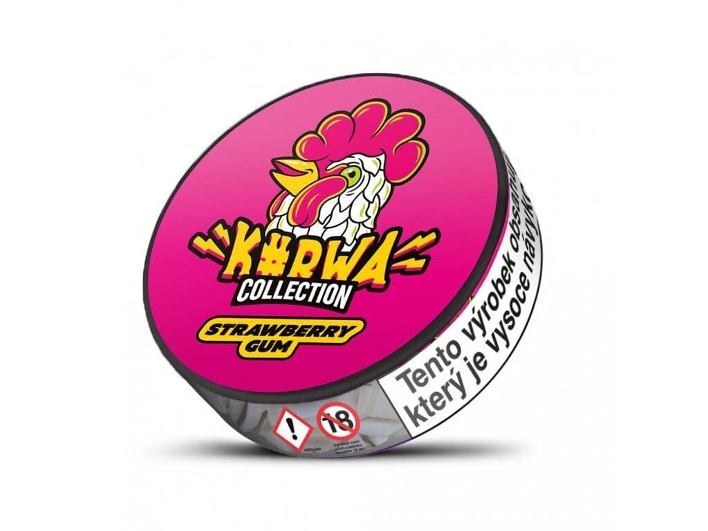 Kurwa Collection Strawberry Gum Nikotinové sáčky - hlavní obrázek