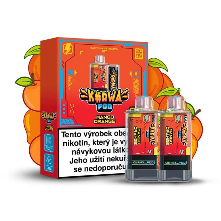 Kurwa Pod Kapsle 2ks Mango Orange Elektronické cigarety - hlavní obrázek