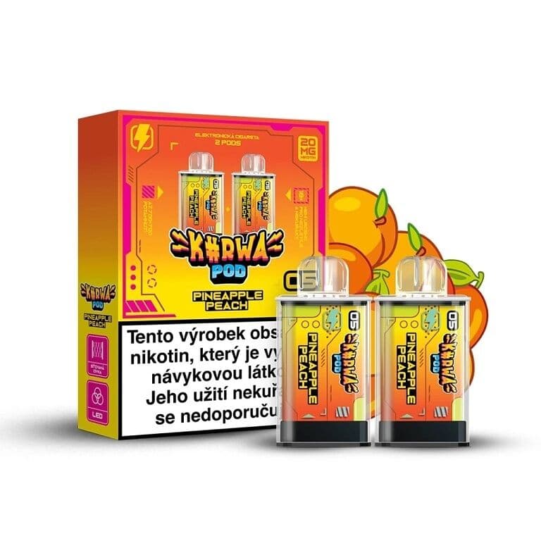 Kurwa Pod Kapsle 2ks Pineapple Peach Elektronické cigarety - hlavní obrázek
