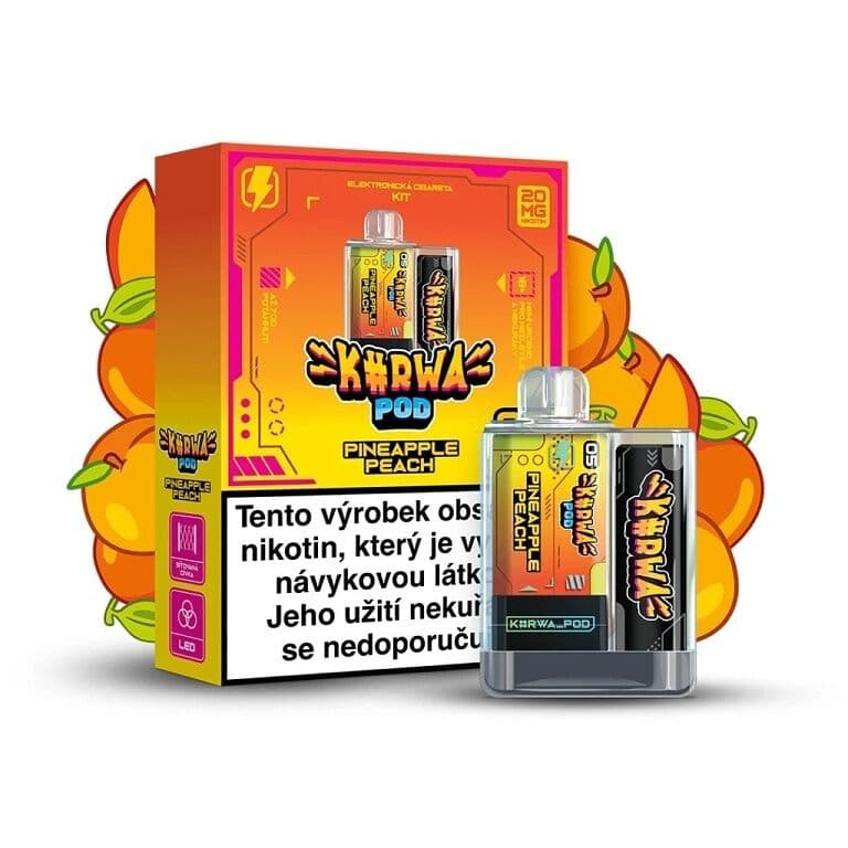 Kurwa Pod Starter Kit Pineapple Peach Elektronické cigarety - hlavní obrázek