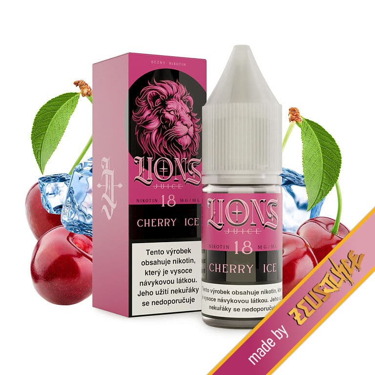 Lions Juice Cherry ICE Ovocné e-liquidy - hlavní obrázek
