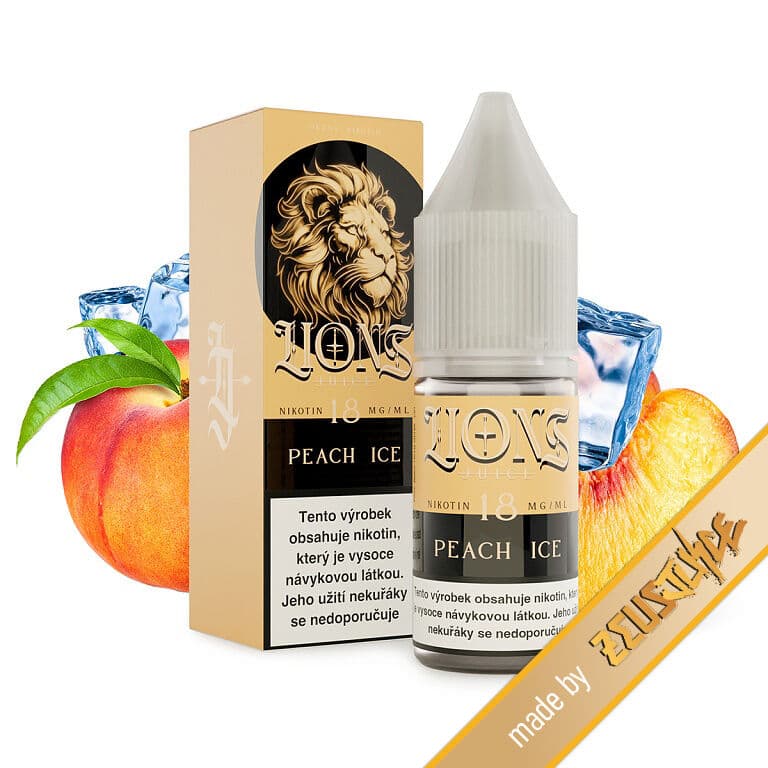 Lions Juice Peach ICE Ovocné e-liquidy - hlavní obrázek