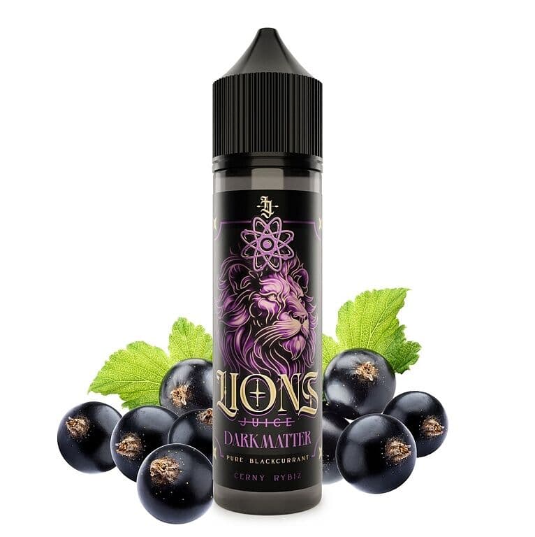 Lions Juice S&V Darkmatter (Černý rybíz) Příchutě - hlavní obrázek