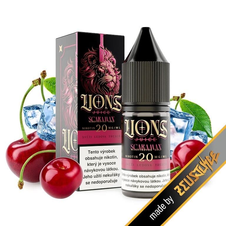 Lions Juice Salt Scaramax Salt e-liquidy - hlavní obrázek