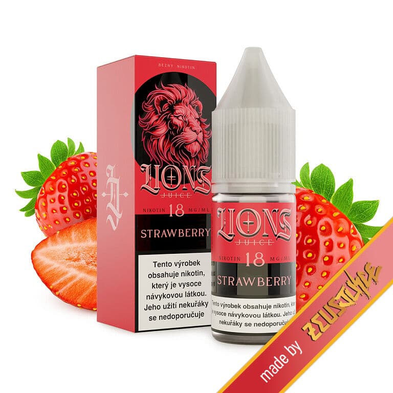 Lions Juice Strawberry Ovocné e-liquidy - hlavní obrázek