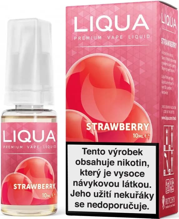 liqua cz elements strawberry 10ml jahoda