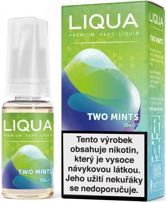 liqua cz elements two mints 10ml chut maty a mentolu