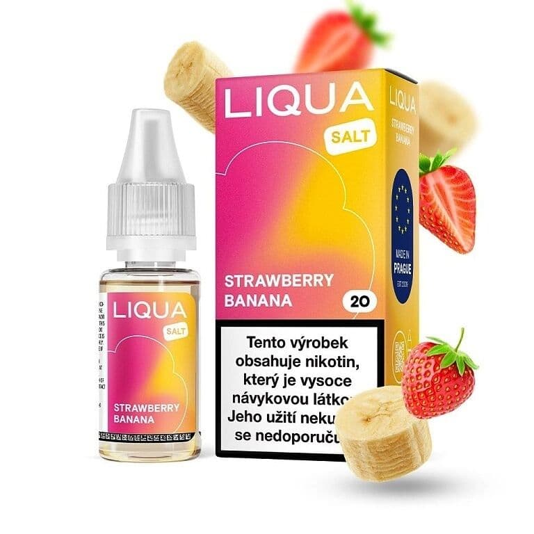Liqua Salt Strawberry Banana Salt e-liquidy - hlavní obrázek