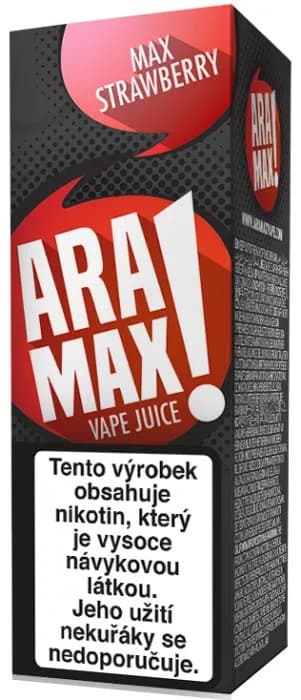 aramax max strawberry 10ml