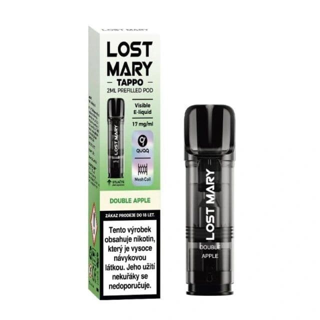 Lost Mary Tappo Pod přednaplněná Cartridge Double Apple Elektronické cigarety - hlavní obrázek