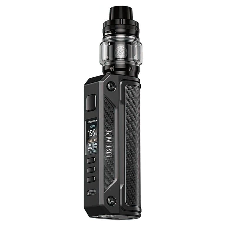 Lost Vape Thelema Solo 100W Full Kit Black Carbon Fiber Klasické gripy a mody - hlavní obrázek