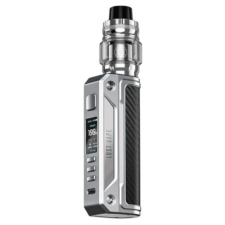Lost Vape Thelema Solo 100W Full Kit SS Carbon Fiber Klasické gripy a mody - hlavní obrázek